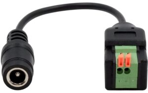 EXSYS EX-49141, DC Kabel Adapter, Buchse Buchse 5.5x2.1 zu 2-pin Terminal Block