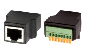 1928552 - Mediatech EXSYS EX-49112, RJ45 zu Terminal Block CAT.5e RJ45 Buchse/8-pin Terminal Block kaufen Schweiz | Mediatech.ch