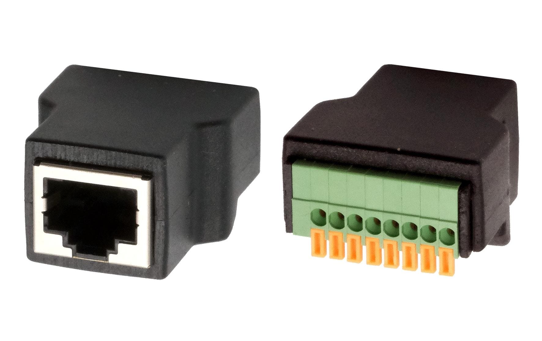 1928552 - Mediatech EXSYS EX-49112, RJ45 zu Terminal Block CAT.5e RJ45 Buchse/8-pin Terminal Block kaufen Schweiz | Mediatech.ch