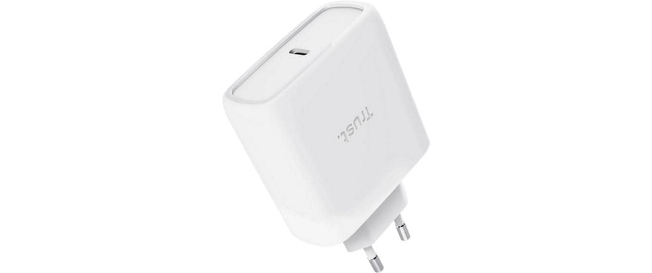 1929252_1 - Mediatech Trust Maxo USB-C 65W GaN Wall Charger weiss