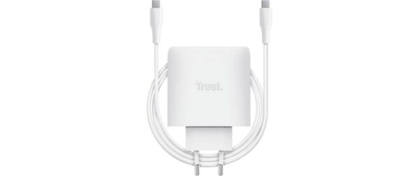 1929252_4 - Mediatech Trust Maxo USB-C 65W GaN Wall Charger weiss