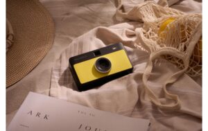 NUVINT Digitalkamera Soft Yellow 