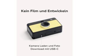 NUVINT Digitalkamera Soft Yellow 
