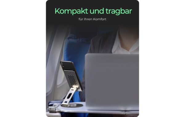 1929631_8 - Mediatech ICY BOX IB-TH201-R Ständer 360Grad drehbar, bis zu 12.9
