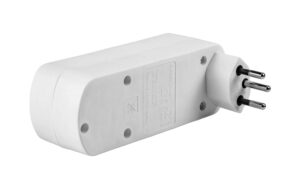 F.power Mehrfachadapter Flexo 4xT13 4xT13,drehbar, weiss