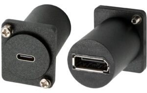 1929969_1 - Mediatech EXSYS EX-49172, D-Typ Adapter USB-C zu DP Buchse zu Buchse, USB-C zu DP, 4K@60Hz
