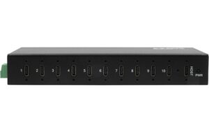 EXSYS EX-12270HMS, 10x USB3.2, Metall HUB 15KV ESD, 10xUSB-C, 79.5W