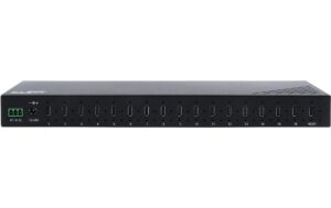 1929990_2 - Mediatech EXSYS EX-12276HMS, 16x USB3.2, Metall HUB 15KV ESD, 16xUSB-C, 120W