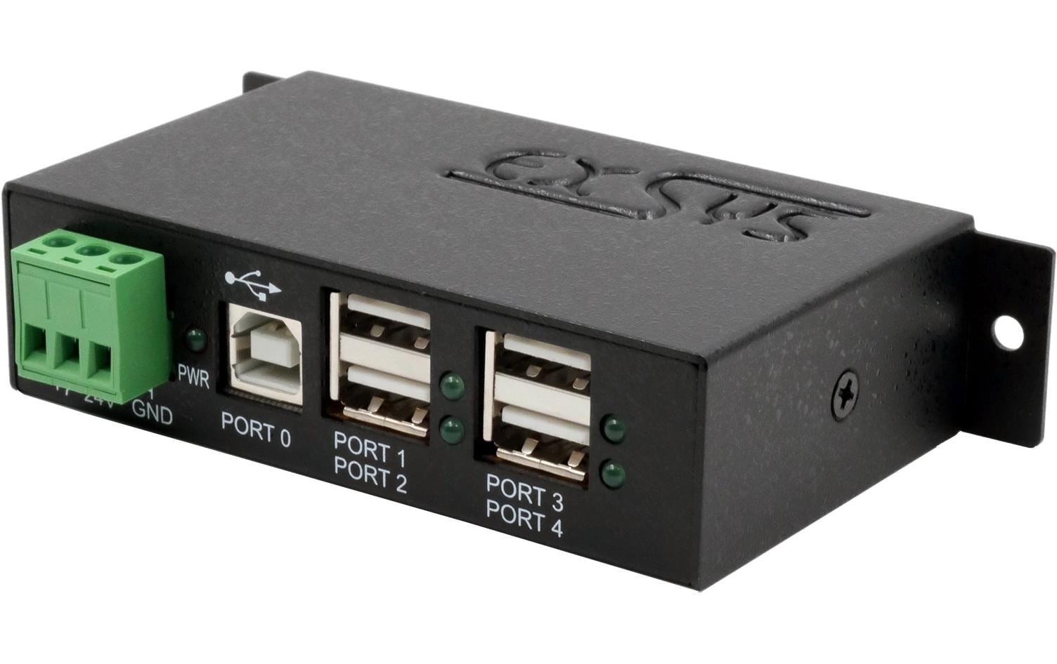 1930007 - Mediatech EXSYS EX-1594HMS, 4x USB2.0, managed HUB 15KV ESD, 4xUSB-A, Managed USB-Hub kaufen Schweiz | Mediatech.ch