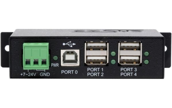 1930007_2 - Mediatech EXSYS EX-1594HMS, 4x USB2.0, managed HUB 15KV ESD, 4xUSB-A, Managed USB-Hub