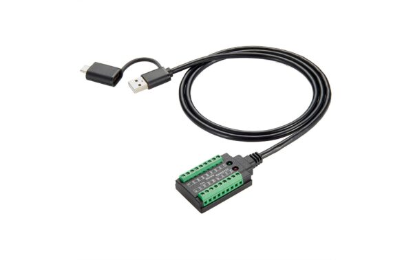 1930013_2 - Mediatech EXSYS EX-13003, USB zu 1xSeriell RS232, 1m USB zu RS-232/422/485/TTL Terminal Block