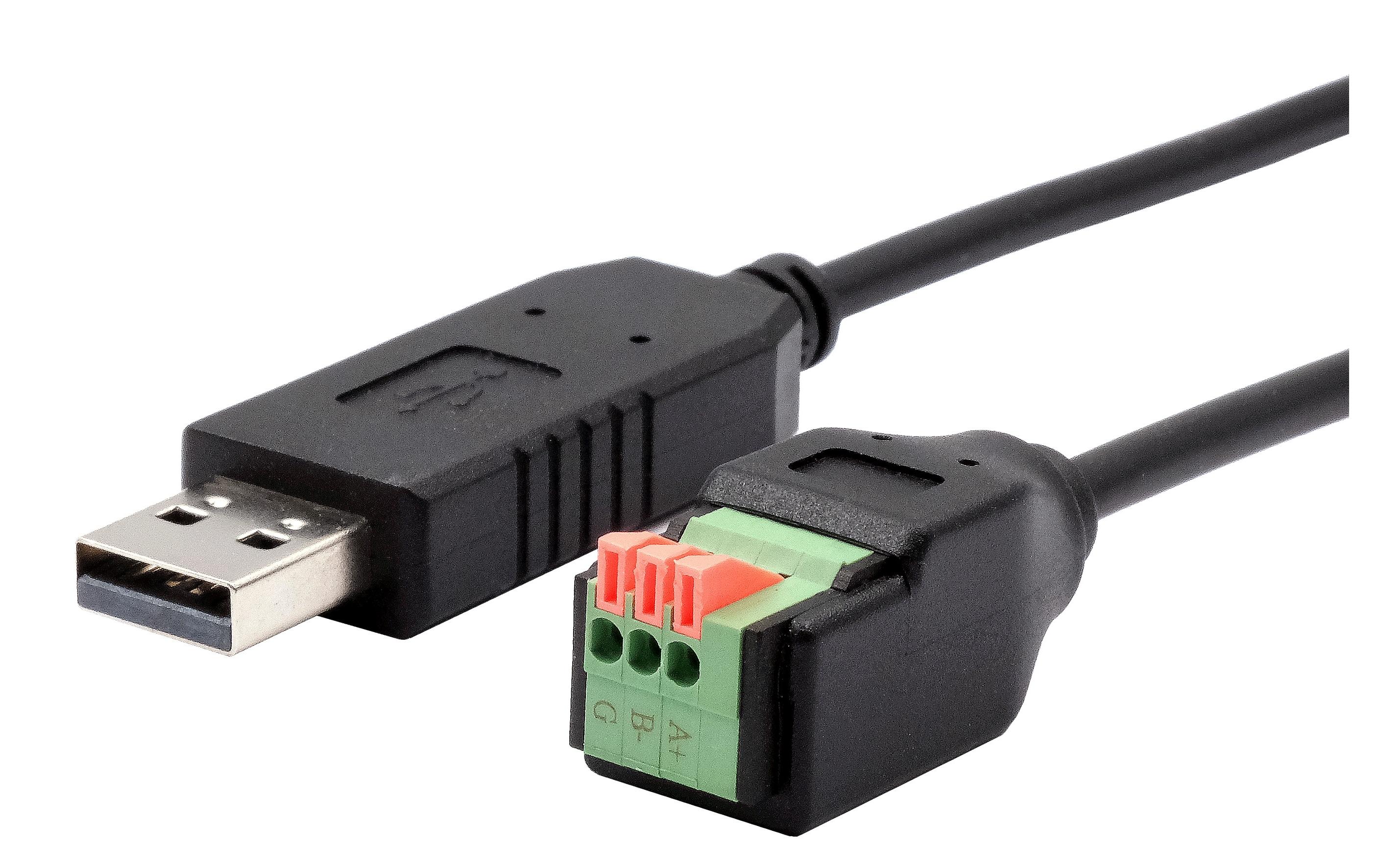 1930014_1 - Mediatech EXSYS EX-13009, USB zu 1xSeriell RS485, 1m USB zu 1S Seriell RS-485 Terminal Block