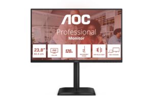 1930160 - Mediatech AOC 24 24E4CV IPS WLED, 1920 x 1080 120Hz HDMI, USB-C, DP, PD 90W,Daisy Chain, Pivot