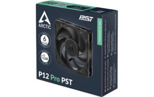 1930428_1 - Mediatech Gehäuselüfter Arctic Cooling P12 Pro PST 120x120x25mm
