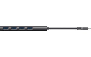 1931526_5 - Mediatech Trust Halyx USB-C zu USB-A Gen1 Hub 4Port