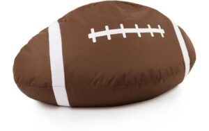 Lumaland Sitzsack 300 Liter Football 160x80cm Braun/Weiss