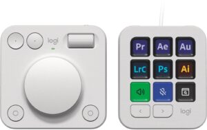 Logitech MX Creative Console pale grey