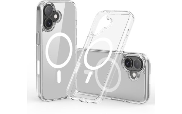 Nevox StyleShell SHOCKFlex mit MagSafe iPhone 17, Transparent