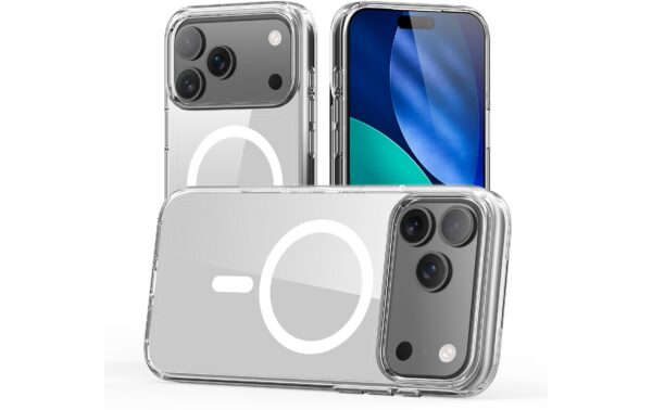 1934151_3 - Mediatech Nevox StyleShell SHOCKFlex mit MagSafe iPhone 17 Pro Max, Transparent
