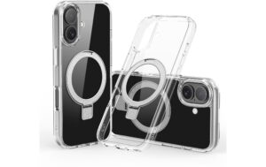 1934164_2 - Mediatech Nevox StyleShell SHOCKFlex mit Standfunktio iPhone 17, Transparent