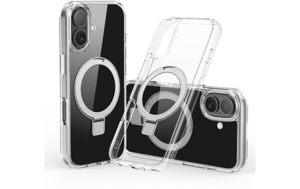1934164_2 - Mediatech Nevox StyleShell SHOCKFlex mit Standfunktio iPhone 17, Transparent