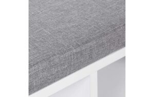 Vasagle Schuhschrank mit Polster 104x30x48 cm (LxBxH), Holz