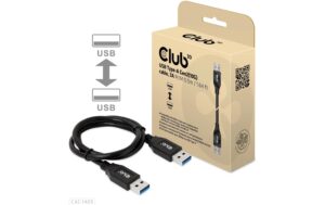 1934650 - Mediatech Club 3D, USB Typ-A Gen2(10G) Kabel L= 0.5 Meter