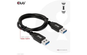 1934650_4 - Mediatech Club 3D, USB Typ-A Gen2(10G) Kabel L= 0.5 Meter