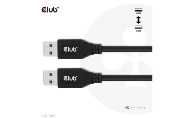 1934650_5 - Mediatech Club 3D, USB Typ-A Gen2(10G) Kabel L= 0.5 Meter
