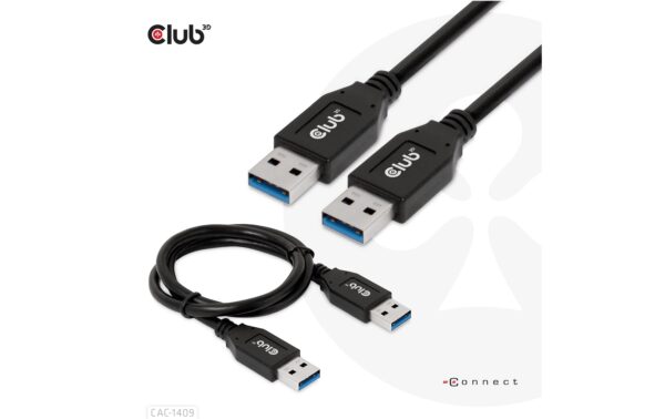 1934650_6 - Mediatech Club 3D, USB Typ-A Gen2(10G) Kabel L= 0.5 Meter