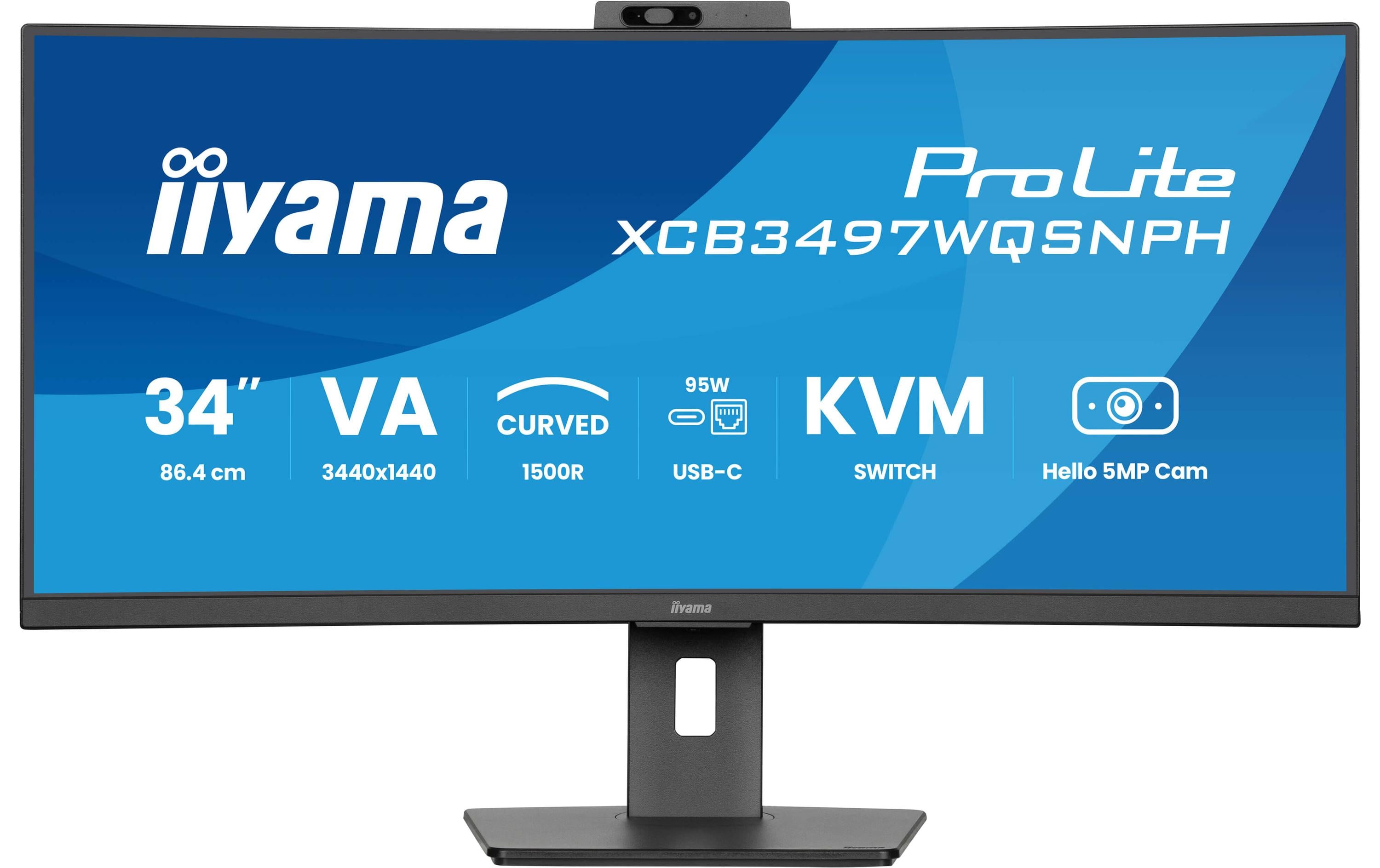 1934747 - Mediatech IIYAMA 34 XCB3497WQSNPH-B1 VA 3440x1440, 120Hz kaufen Schweiz | Mediatech.ch