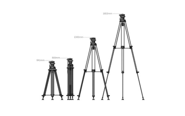 SmallRig AD14 Heavy-Duty Tripod Carbon Fiber