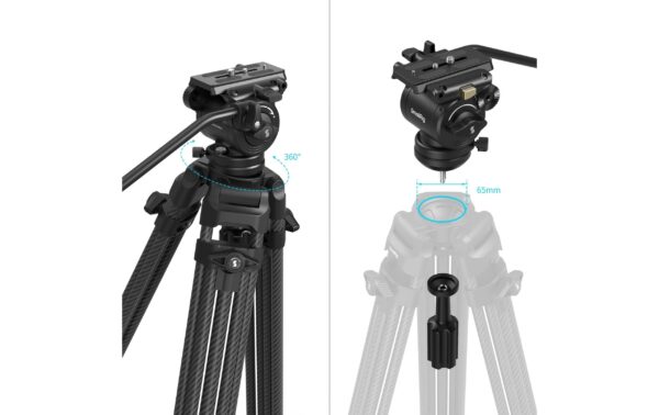 SmallRig AD14 Heavy-Duty Tripod Carbon Fiber