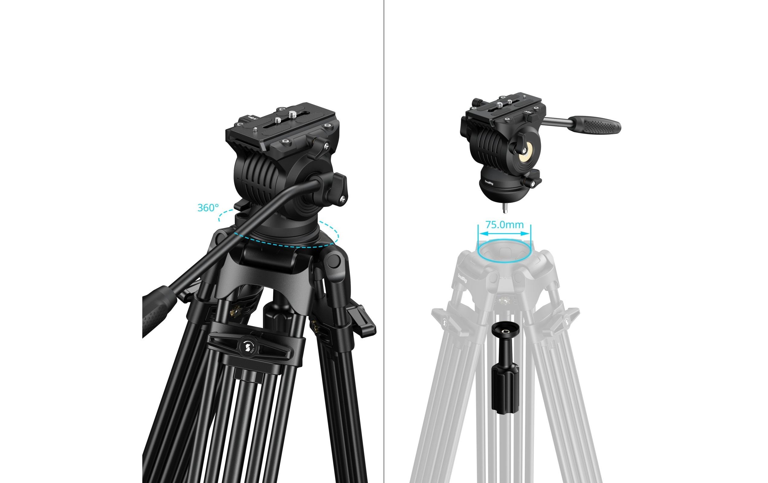 1935008_1 - Mediatech SmallRig FSD14 FreeSpeed Heavy-Duty Tripod Aluminum Alloy