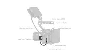 SmallRig USB-C Data Cable (Male to Female)