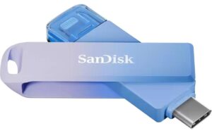 1935250 - Mediatech SanDisk Creator Phone Drive USB-C 3.2 128GB Type-C USB3.2 Gen1, Lightning, Lesen 90MB/s