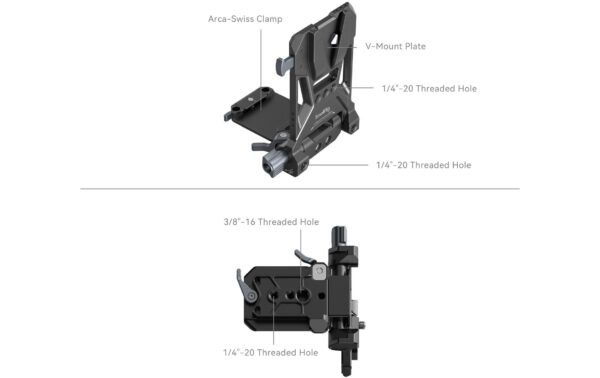 1937450_6 - Mediatech SmallRig V-Mount Battery Mount Plate