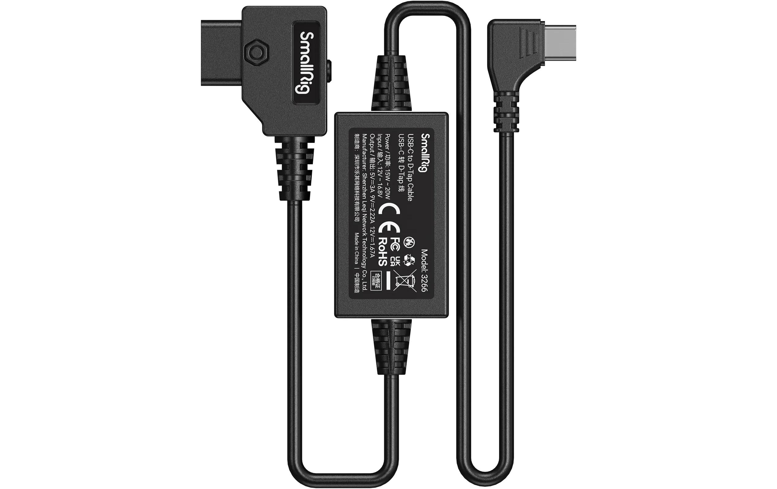 1937483 - Mediatech SmallRig D-Tap to USB-C Power Cable kaufen Schweiz | Mediatech.ch