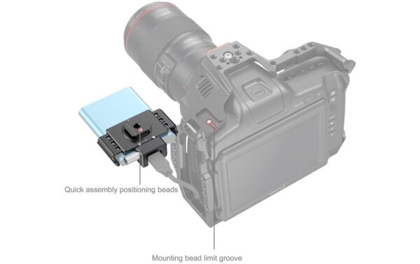 1937524_2 - Mediatech SmallRig T5 / T7 SSD Clamp for BMPCC 6K Pro