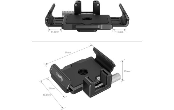 1937524_3 - Mediatech SmallRig T5 / T7 SSD Clamp for BMPCC 6K Pro