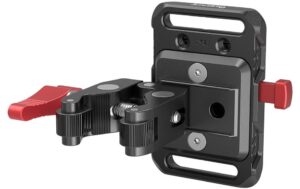 SmallRig mini V Mount Battery Mount Plate with Crab-Shaped Clamp