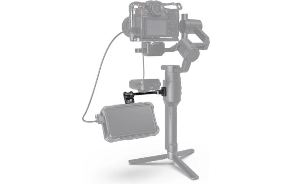 1937549_4 - Mediatech SmallRig Adjustable Monitor Support for DJI, Zhiyun, Moza Stabilizers