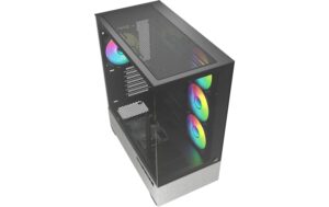 Sharkoon AK7 ARGB Black ATX, 2x U3, TG, 4x 120mm ARGB