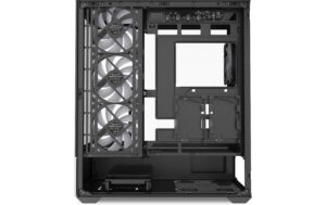 Sharkoon AK7 ARGB Black ATX, 2x U3, TG, 4x 120mm ARGB