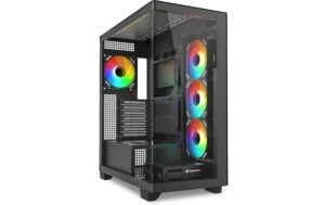 Sharkoon Elite Shark CA500 Black ATX, 2x U3, Crve Class Panel