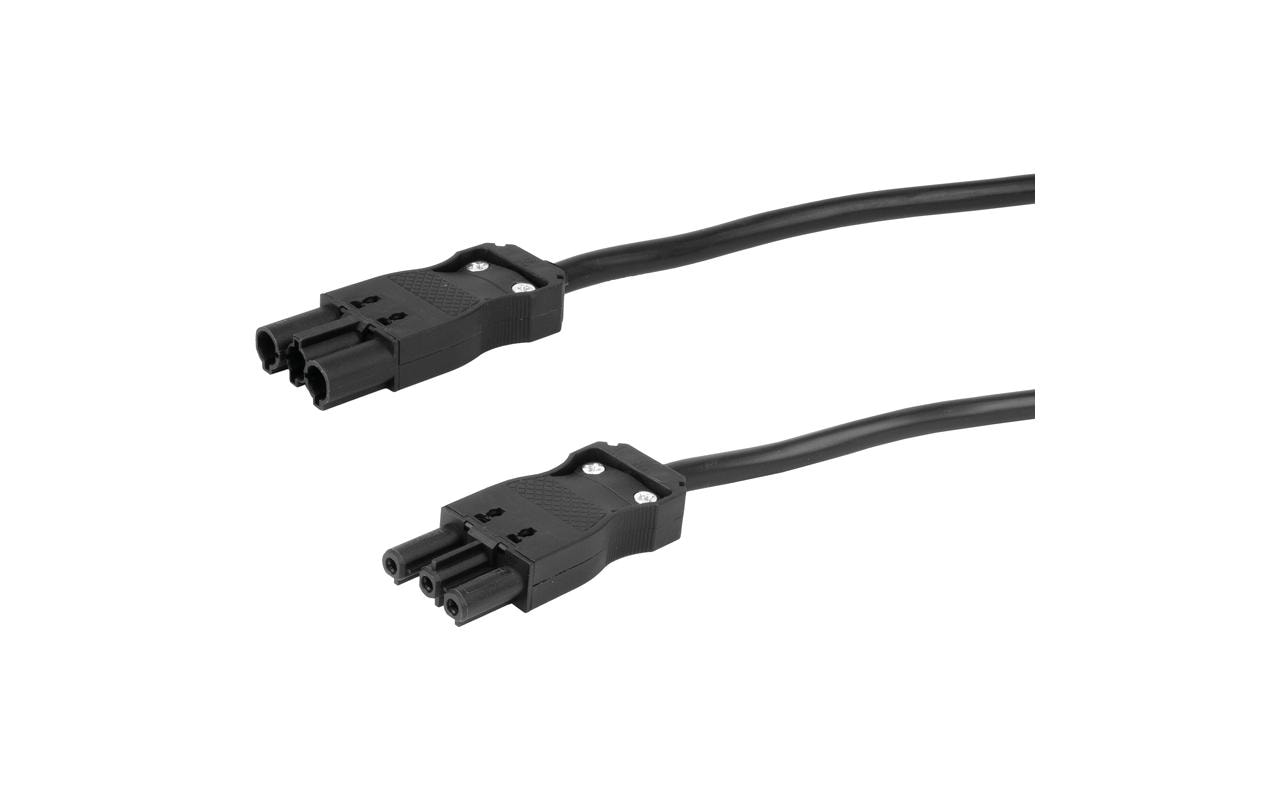 1942210 - Mediatech STEFFEN Verlängerungskabel GST 18i3 3-polig schwarz kaufen Schweiz | Mediatech.ch