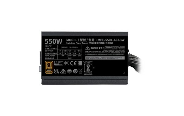 Netzteil Cooler Master, MWE v3 230V 550W 