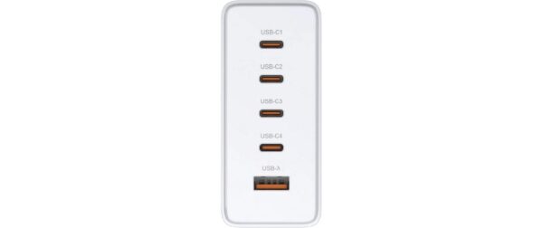 1942683_2 - Mediatech D-Link DCF-241/E: GaN Charger weiss 240W, 4x USB-C, 1x USB-A