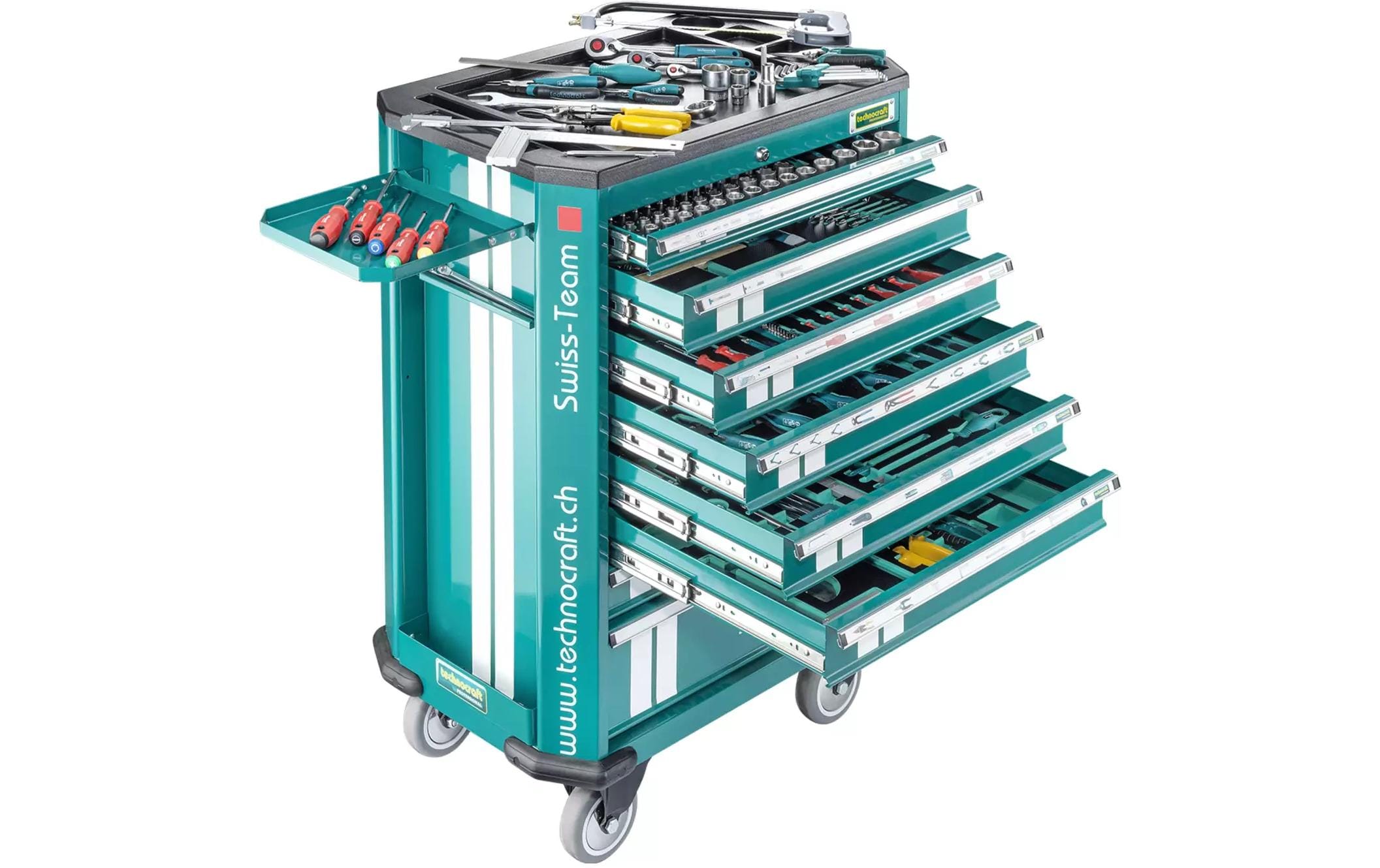 1943941 - Mediatech TECHNOCRAFT Werkstattwagen SWISS TEAM 297-tlg. kaufen Schweiz | Mediatech.ch