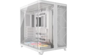 Corsair Midi Tower Air 5400 RS-R TG Weiss 1x 3.5, 2x 2.5, 3x USB-C
